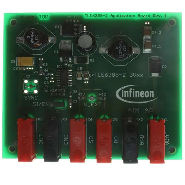 DEMOBOARD TLE 6389-2GV Infineon Technologies